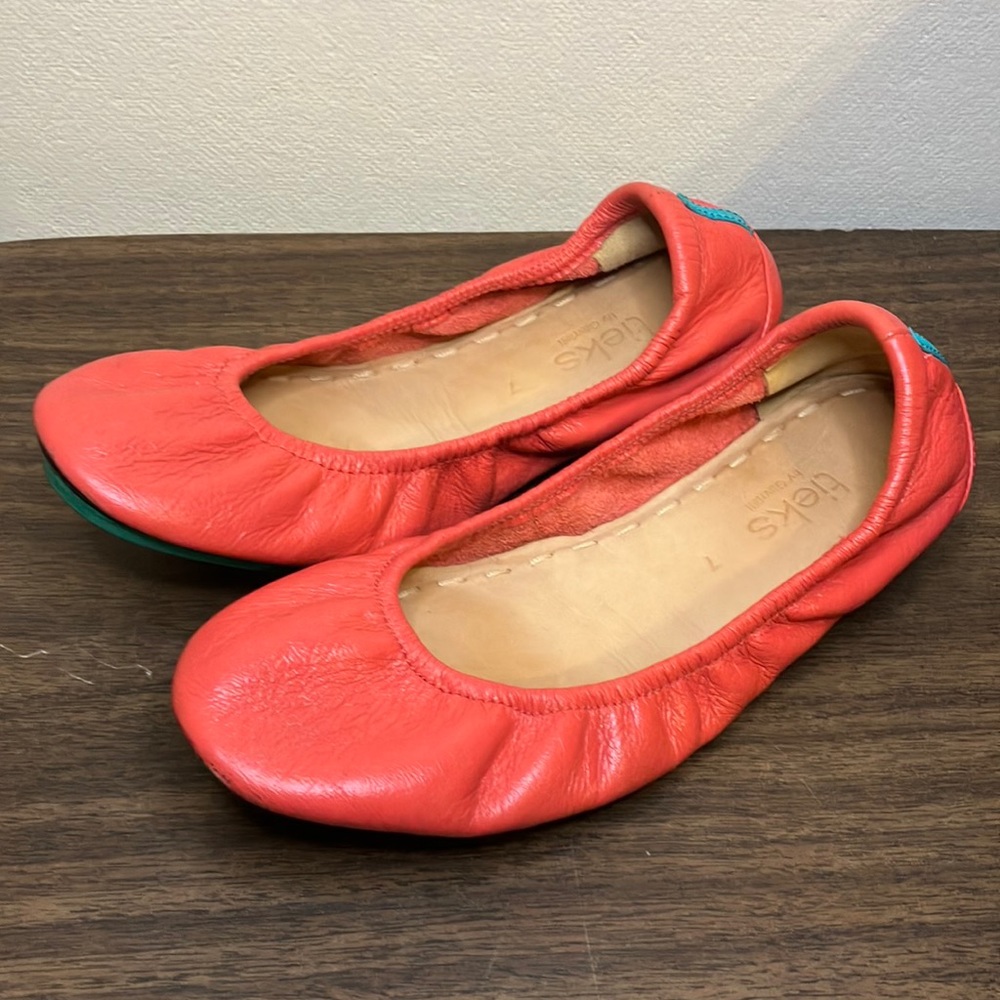 Tieks by Gavrielli | Poppy red ballet flats | size 7